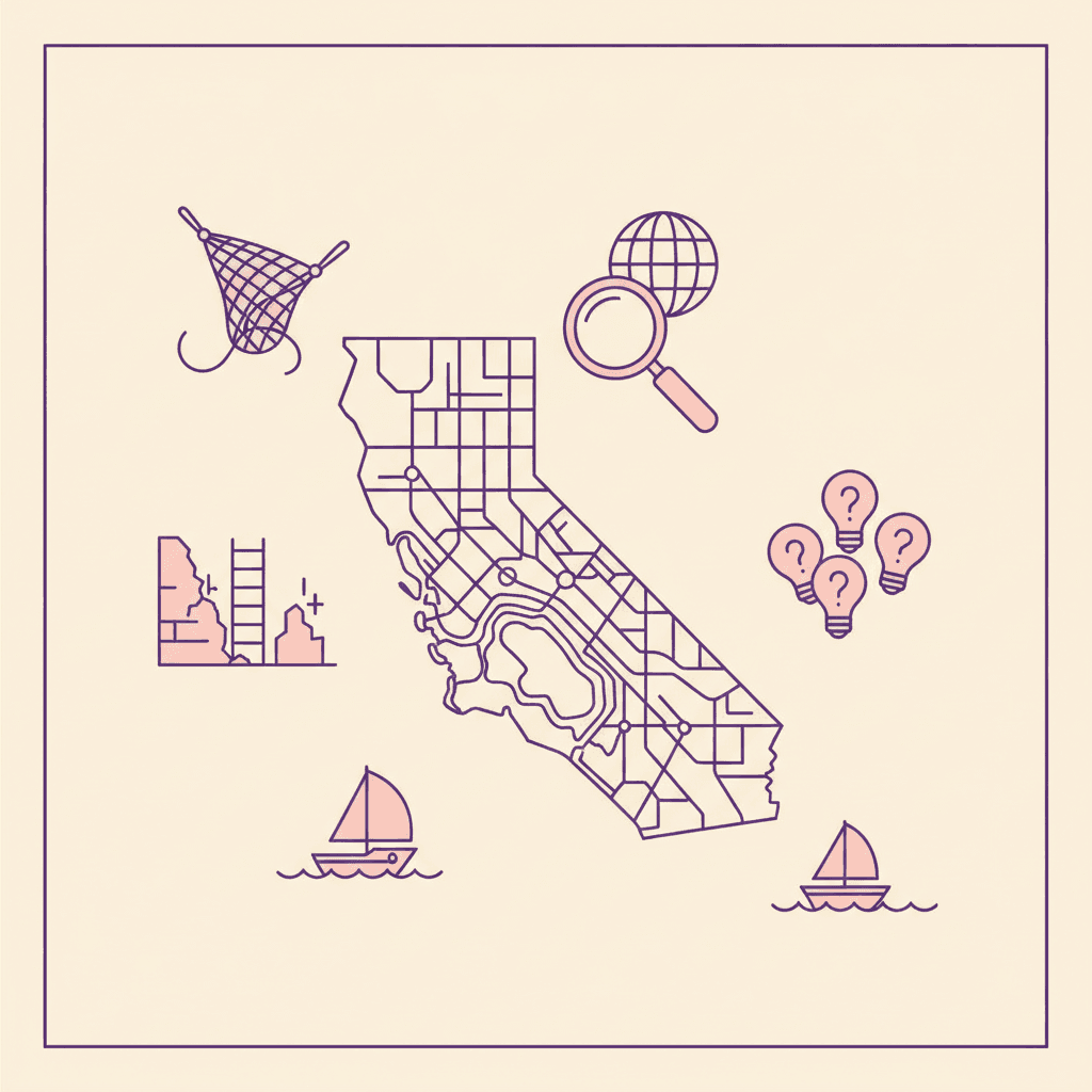 5 Mistakes Oakland Small Businesses Make with SEO — illustration