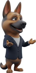 Rex, the Betograpy mascot, explaining